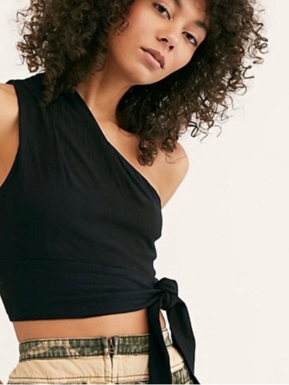 Free People carmen one shoulder top